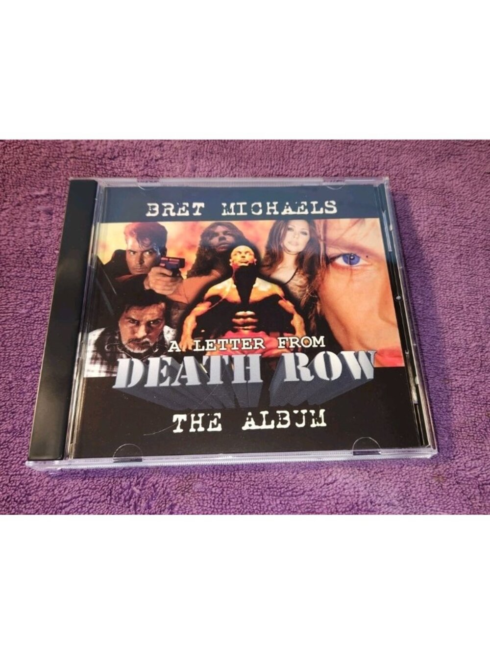 BRET MICHAELS cd A LETTER FROM DEATH ROW THE ALBUM poison cc deville ...